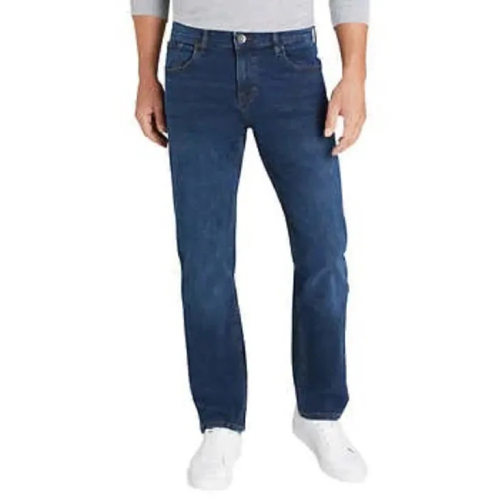 Chaps Men’s Jeans Vintage Blue stretch waistband  spirited tradition #24